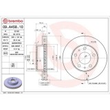 Set disc frana Citroen Jumper 2 Box 04.06-, Jumper 2 Bus 04.06-, Jumper 2 04.06-; Fiat Ducato Box ( 250) 07.06-, Ducato Bus (250) 07.06-, Ducato (250, BREMBO