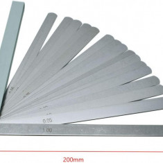 Set 17 lere de precizie, 0.02 - 1.00 mm (20cm)