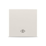 Moda Voice, intrerupator cruce 2M,bej mat, Elbi