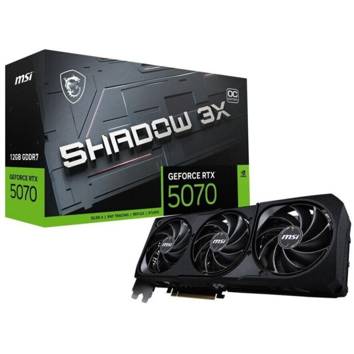 MSI GeForce RTX 5070 12G SHADOW 3X OC