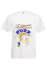 Tricou personalizat Revelion, tricou mesaj petrecere Anul Nou 2021-2022 ieftin foto