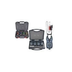 Set 4 avertizori si 4 swingere cu iluminare Baracuda TLI010 cu valigeta transport