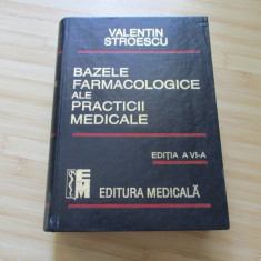 VALENTIN STROESCU--BAZELE FARMACOLOGICE ALE PRACTICII MEDICALE ed 6-1999