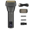 Aparat de Ras Electric Profesional BIRAI R-2025, Shaver 8500 RPM, Fara Fir, Acumulator Reincarcabil, Waterproof, Display LCD, Afisaj LED, Incarcare Su