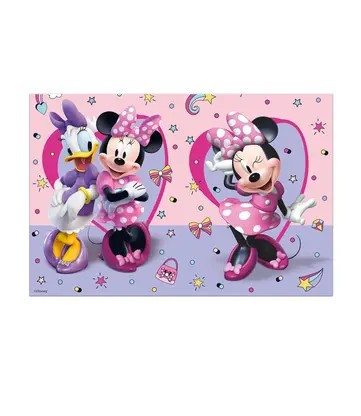 Fata de masa pentru petrecere Minnie Mouse 120 180 cm