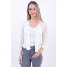 Bolero Deschis Vero Moda Fanny 3/4 Alb foto