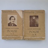 Vasile Alecsandri, Poezii, volumul I si II, Craiova, Editura Scrisul Romanesc, 1940