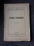 STUDII TEOLOGICE ANUL VI, 1937 VOL.I