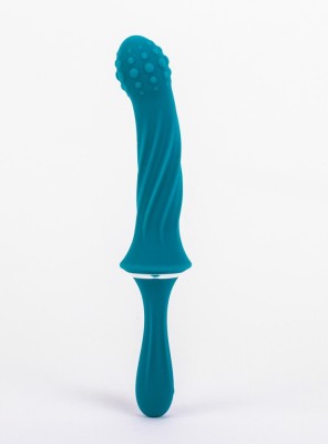 Vibrator Anal II, Verde, 24 cm foto
