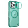 Husa MagSafe pentru Apple iPhone 16 Pro Max, Nillkin, Iceblade Prop (with Camera Cutout), Verde