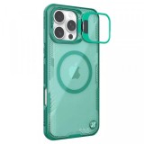 Husa MagSafe pentru Apple iPhone 16 Pro Max, Nillkin, Iceblade Prop (with Camera Cutout), Verde