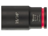 Cap 6-puncte tubulară WERA HEX 15/16 3/8 63mm impact 05005575001