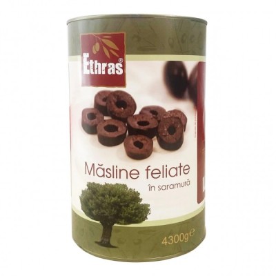 Masline feliate in saramura Ethras 4.3kg MGR29839 foto