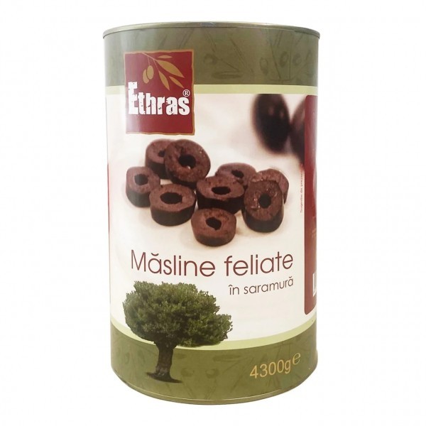 Masline feliate in saramura Ethras 4.3kg MGR29839