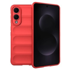 Husa Samsung Galaxy S25 Edge Techsuit Magic Shield, rosu foto