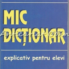 Mic Dictionar Explicativ Pentru Elevi - Mihaela Marin