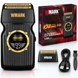 Cumpara ieftin Aparat de Ras Electric Profesional BIRAI&reg; WMARK VS2 Infinite, Shaver cu Folie Dubla, Motor BLDC 9.000 RPM, 3 Viteze Ajustabile, Display LCD, Afisaj LE