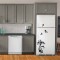Sticker decorativ frigider, Fluturi, PT3007 TR, 50 x 70 cm