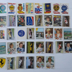 Lot 38 cartonase Panini stikere Grand Prix F1 Decje Novine colectibile