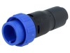 Conector circular tată 6 pini IP68 Bulgin Buccaneer 400 PX0410/06P/4550, Poliamidă, 125V