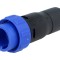 Conector circular tată 6 pini IP68