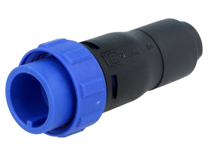 Conector circular tată 6 pini IP68