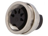 Conector M16 Soclu Mamă 5 PIN 100V IP65/IP67