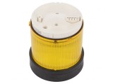 Semnalizator LED Galben 24V 24VAC IP65 &Oslash;70mm
