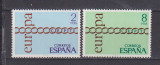 SPANIA 1971 EUROPA MI: 1925-1926 MNH, Nestampilat