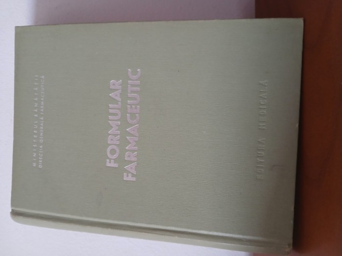 Formular Farmaceutic-P.Ionescu Stoian