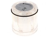 Semnalizator Luminos LED Alb 24VDC 24VAC IP65 70x65mm