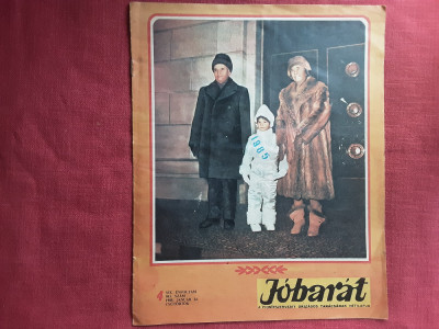 Revista JOBARAT - Nr.4 (903) - 24 ianuarie 1985 ( in limba maghiara ) foto