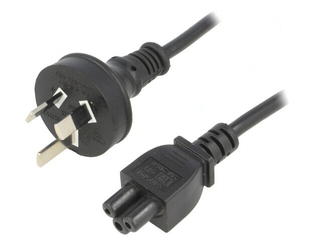 Cablu Alimentare 3x0,75mm2 IEC C5 Mufă 1,8m PVC