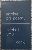 Intrebati fumul - Nicolae Prelipceanu// dedicatie si semnatura autor