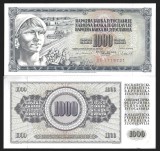 IUGOSLAVIA 1000 / 1.000 DINARA / DINARI 1981 [1] P - 92d , UNC , necirculata