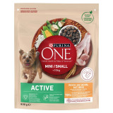 PURINA ONE MINI/SMALL Active, pui cu orez 800 g