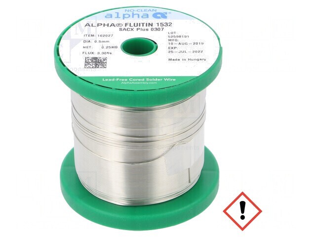 S&acirc;rmă de lipit fără plumb 0,5mm 250g