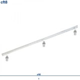 Cremaliera metalica CFT8