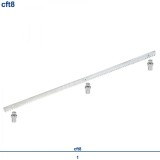 Cremaliera metalica CFT8