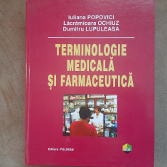 Terminologie medicală și farmaceutică - Iuliana Popovici și alții