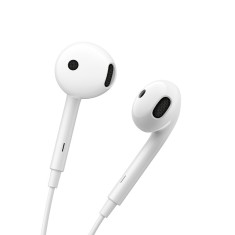 CASTI Edifier, cu fir, intraauriculare - butoni, pt smartphone, microfon pe fir, control-3 butoane, conectare prin USB-C, alb, &amp;quot;P180C-W&amp;quot;, (t