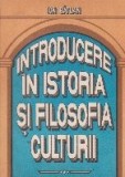 Introducere in istoria si filosofia culturii