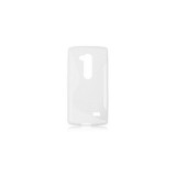 Husa Silicon S-Line Albă pentru Huawei Ascend Y6 - Protecție Premium