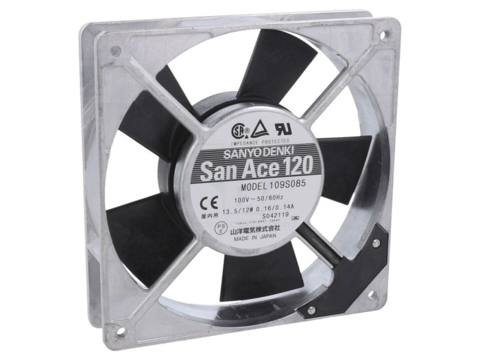 Ventilator axial 120mm 38dBA