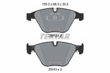 Set placute frana TEXTAR 2331211