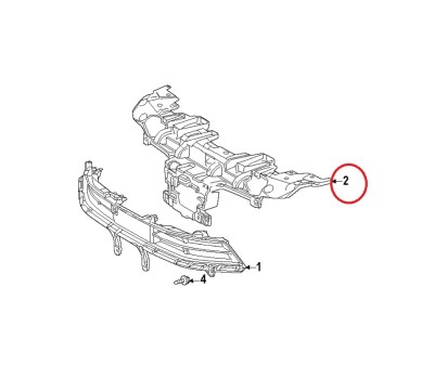 Grila masca fata TOYOTA PRIUS/PRIME (XW60), 11.2022-, negru; interior, foto