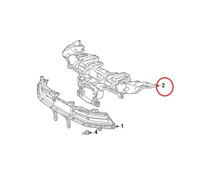 Grila masca fata TOYOTA PRIUS/PRIME (XW60), 11.2022-, negru; interior,