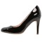 CH2519-1 Pantofi eleganti, cu varf rotund, din imitatie piele lacuita