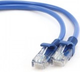 PATCH CORD UTP GEMBIRD Cat5e, cupru-aluminiu, 5 m, albastru, AWG26, &quot;PP12-5M/B&quot;/ 45505694 (timbru verde 0.18 lei)