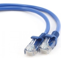 PATCH CORD UTP GEMBIRD Cat5e, cupru-aluminiu, 5 m, albastru, AWG26, &quot;PP12-5M/B&quot;/ 45505694 (timbru verde 0.18 lei)